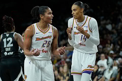 WNBA Basketball Final Playoff Series: Las Vegas Aces vs Phoenix Mercury
