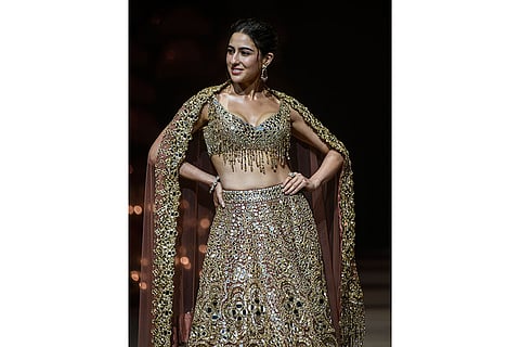Sara Ali Khan at fashion show
