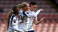 Tottenham's match-winner Cathinka Tandberg