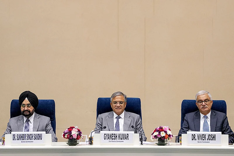 Election Commission press conference