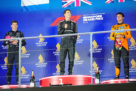 Singapore Formula One GP Auto Racing