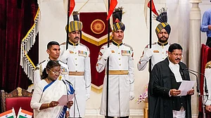 | Photo: PTI/Ravi Choudhary; Representational image : BR Gavai takes oath as CJI