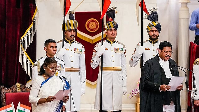 Lawyer Tries To Throw Shoe At CJI BR Gavai In Supreme Court; Security Stops Attack