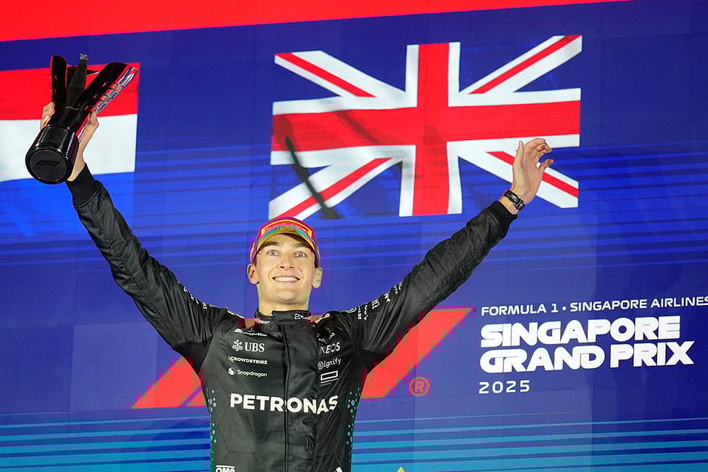 | Photo: AP/Vincent Thian : Singapore Grand Prix