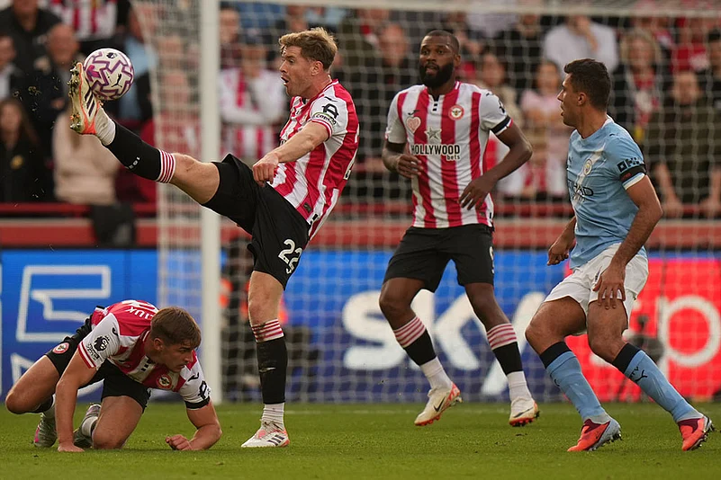 Britain Soccer Premier League: Brentford vs Manchester City