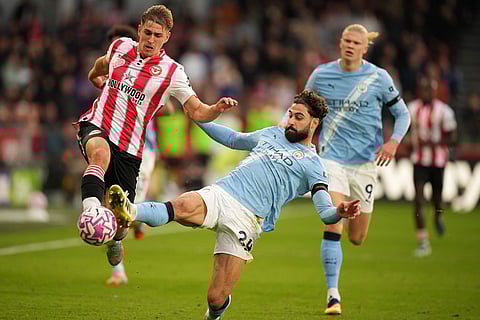 English Premier League: Manchester City vs Brentford