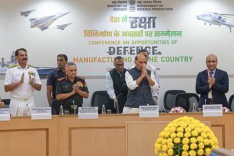 Rajnath Singh inaugurates a conference