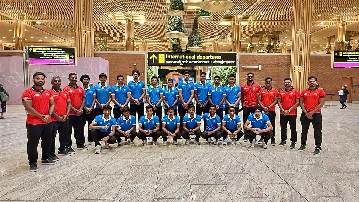 Special Arrangement : Sultan Of Johor Cup 2025: Indian Junior Men’s Hockey Team Travels To Malaysia For Prestigious Tournament