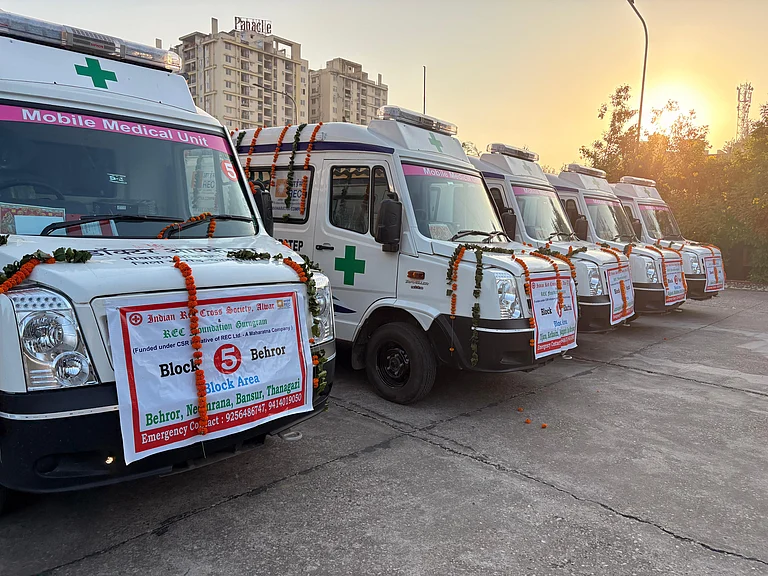 Union Minister Shri Bhupender Yadav Flags Off REC’s ₹5.71 Crore Mobile Medical Units to Boost Rural Healthcare in Rajasthan - null