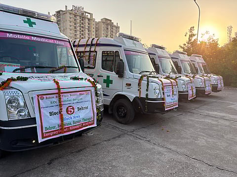Union Minister Bhupender Yadav Flags Off REC’s ₹5.71 Crore Mobile Units To Boost Rural Healthcare In Rajasthan