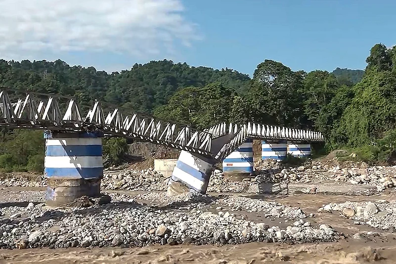 Landslides in Darjeeling