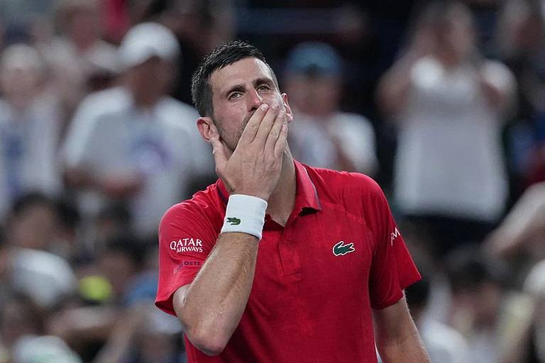 Shanghai Masters 2025: Novak Djokovic Vs Jaume Munar - | Photo: AP/Andy Wong