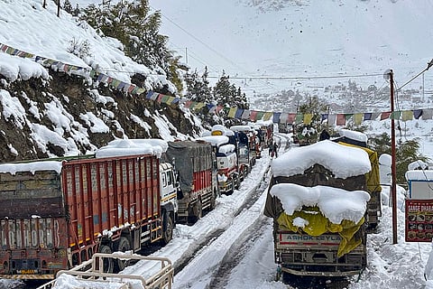 Snow in Lahaul and Spiti