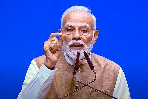 PM Modi inaugurates India Mobile Congress 2025