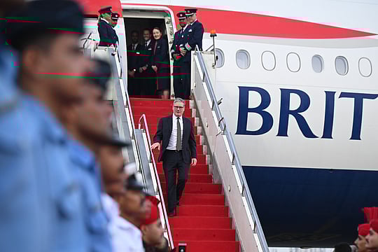 Keir Starmer Arrives In Mumbai With 125-Member Delegation To Boost India-U.K. Trade