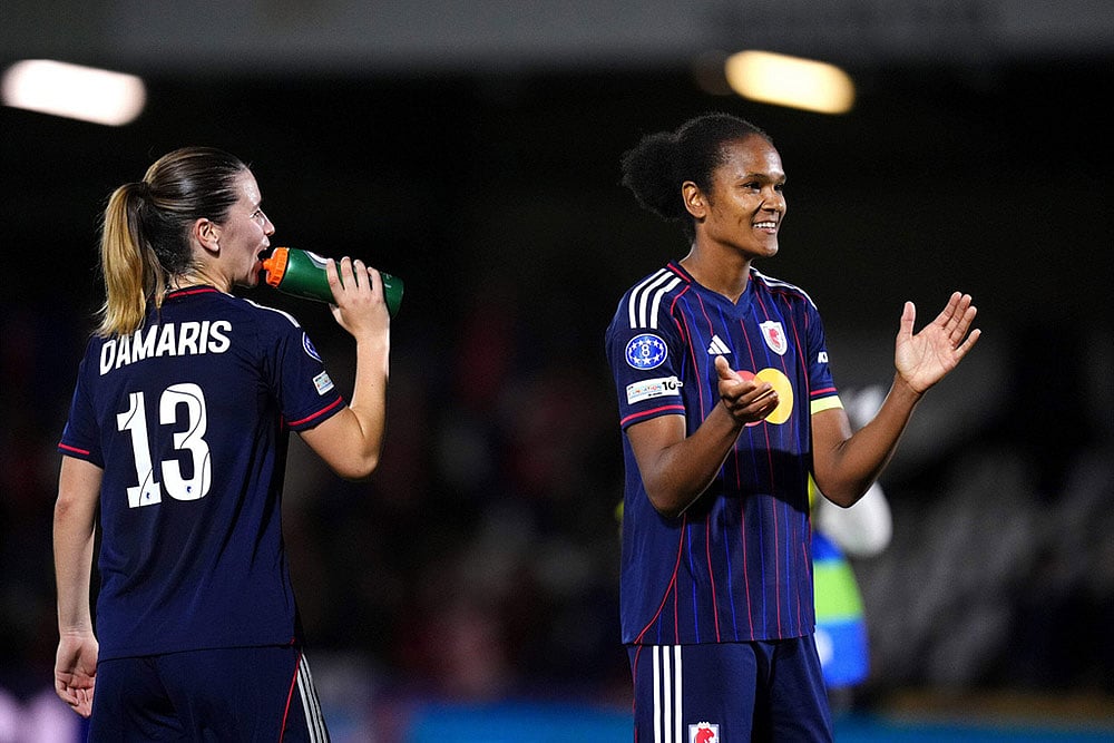 | Photo: John Walton/PA via AP : UEFA Womens Champions League 2025-26: Arsenal Vs Lyon