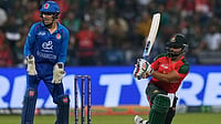 | Photo: AP/Altaf Qadri : AFG vs BAN ODI Series 2025: Afghanistan take on Bangladesh in the 1st ODI.