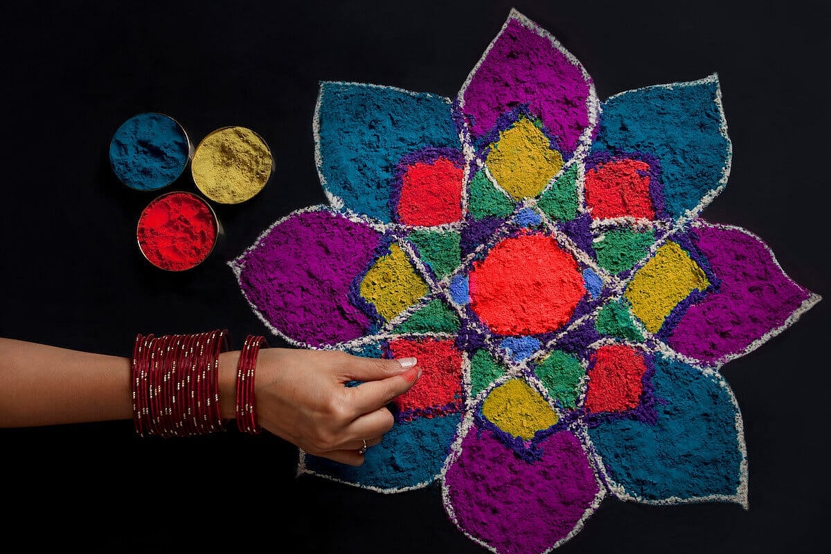 The Art of Diwali Rangoli: Designs, Meaning & A Beginner's How-To Guide