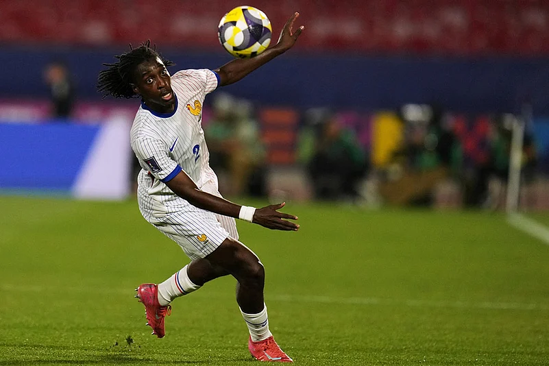 FIFA U-20 World Cup Chile 2025 Japan vs France match photos: Gady-Pierre Beyuku