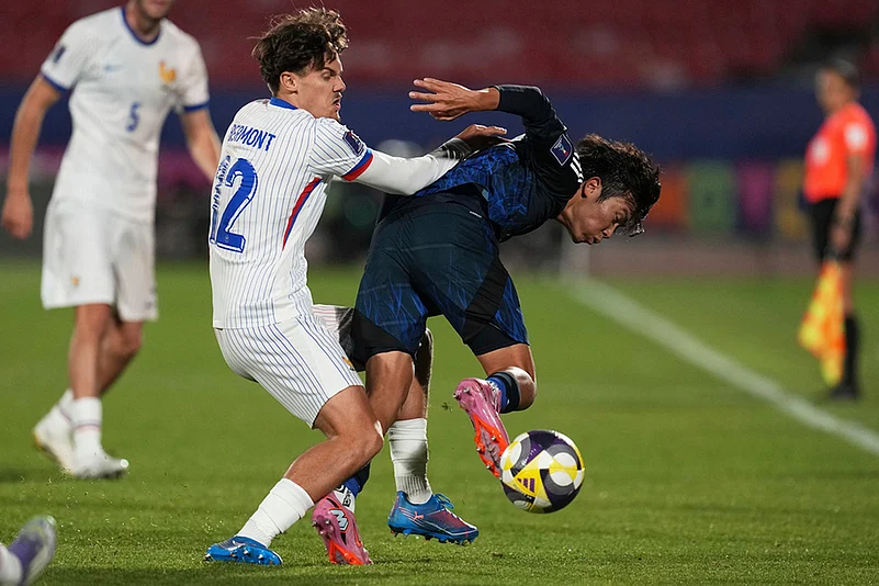 FIFA U-20 World Cup Chile 2025 Japan vs France match photos: Hagumu Nakagawa