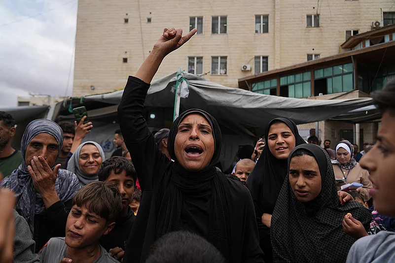 Gaza war Israel Hamas peace deal photo gallery_central Gaza Strip