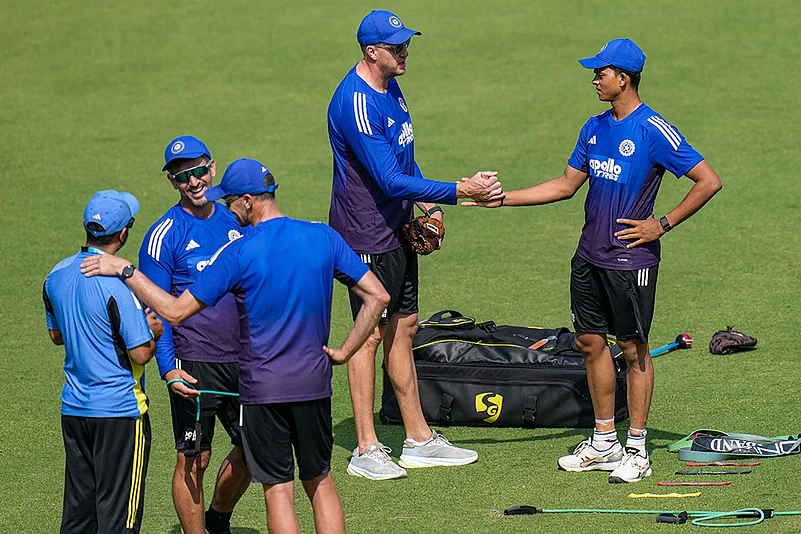 India Vs West Indies Test series 2nd Test Match - Team India Practice session photos_2