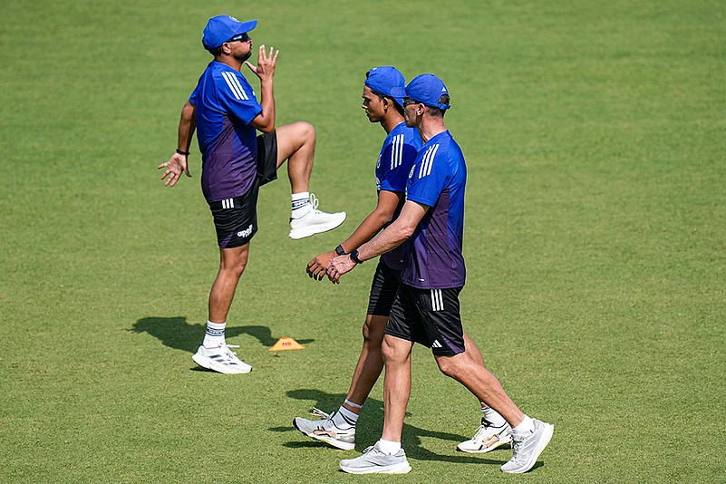 India Vs West Indies Test series 2nd Test Match - Team India Practice session photos_Kuldeep Yadav