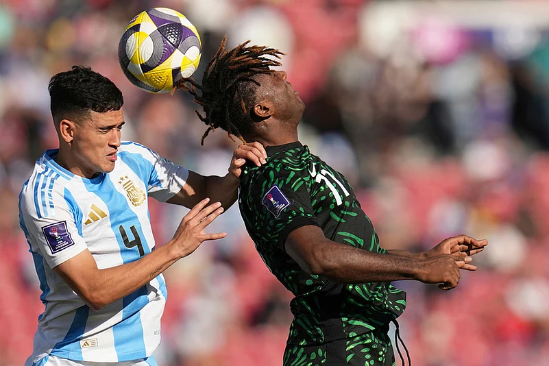 FIFA U-20 World Cup Chile 2025 Argentina vs Nigeria match photos: Orseer Achihi
