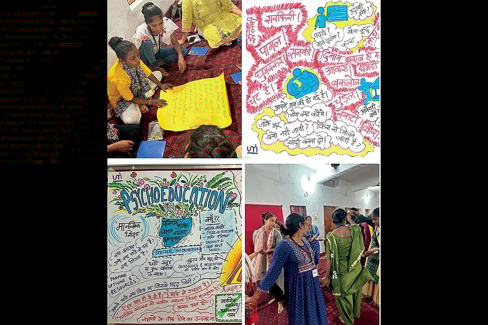 A project workshop organised by Sumunum and the People’s Action for National Integration