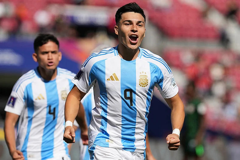 FIFA U-20 World Cup Chile 2025 Argentina vs Nigeria match photos: Alejo Sarco