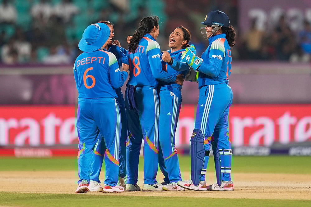 ICC Womens World Cup 2025 India Vs South Africa ODI cricket photos: Sneh Rana