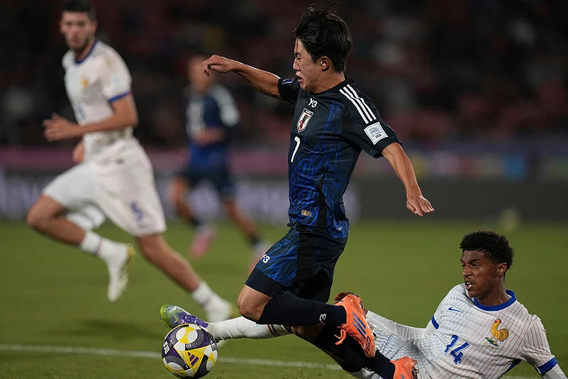 FIFA U-20 World Cup Chile 2025 Japan vs France match photos: Ryunosuke Sato