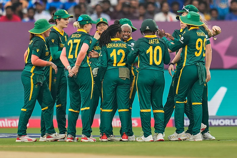 ICC Womens World Cup 2025 India Vs South Africa ODI cricket photos: Nonkululeko Mlaba
