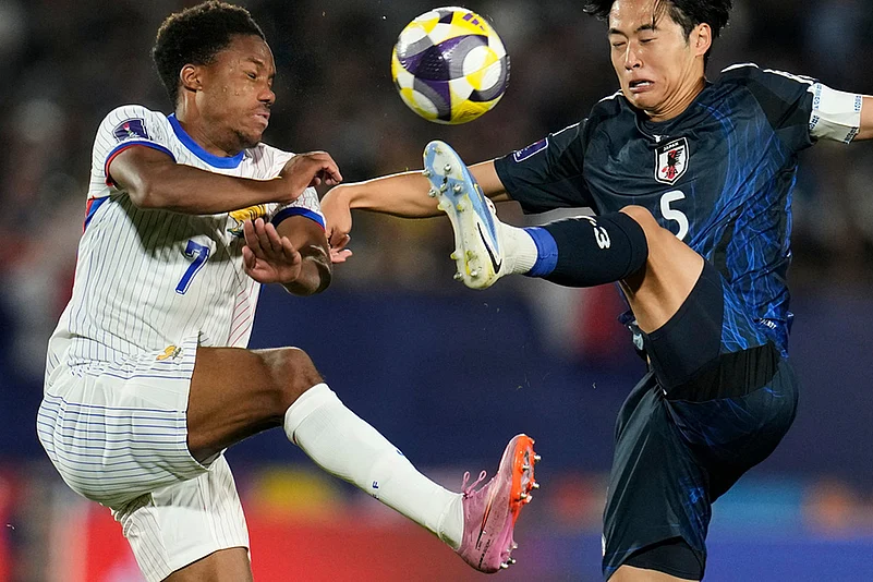 FIFA U-20 World Cup Chile 2025 Japan vs France match photos: Rion Ichihara