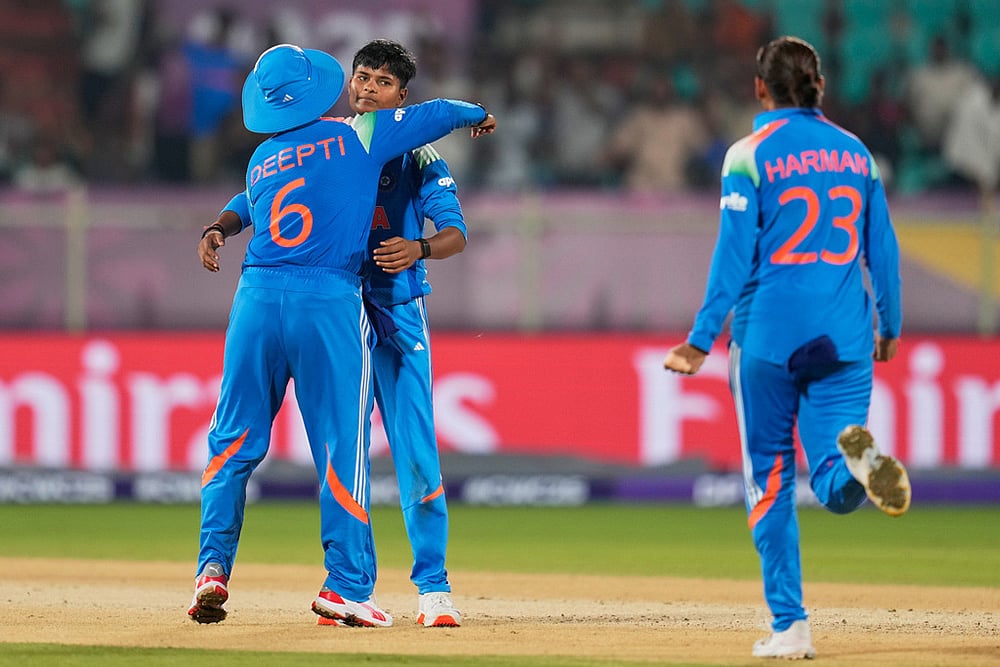 ICC Womens World Cup 2025 India Vs South Africa ODI cricket photos: Kranti Goud