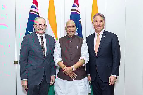 Rajnath Singh in Australia