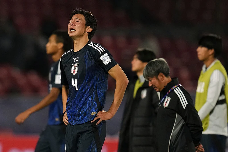 FIFA U-20 World Cup Chile 2025 Japan vs France match photos: Kazunari Kita