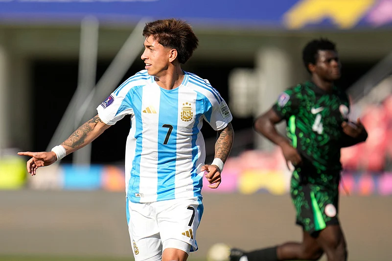FIFA U-20 World Cup Chile 2025 Argentina vs Nigeria match photos: Maher Carrizo
