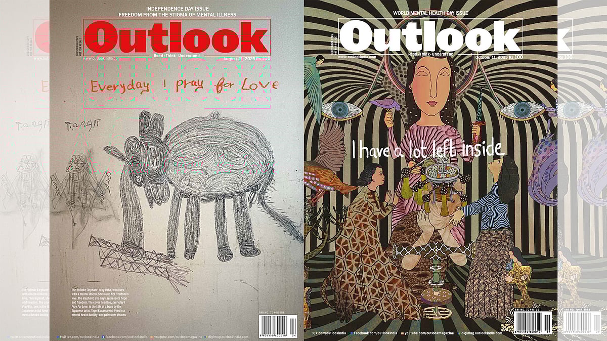 Outlook Magazine's Mental Health Covers - File photo