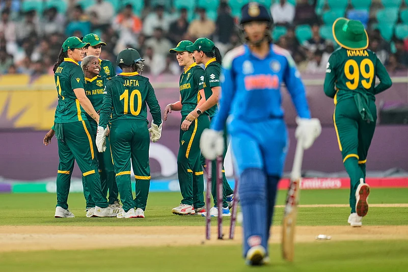 ICC Womens World Cup 2025 India Vs South Africa ODI cricket photos: Nonkululeko Mlaba