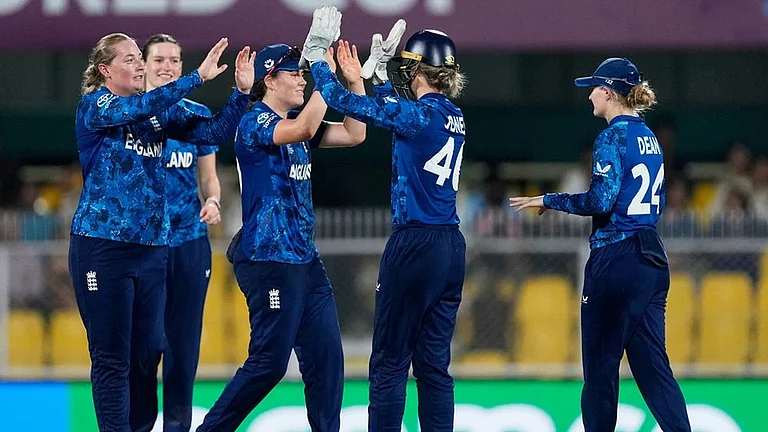ICC World Cup 2025: Bangladesh Women Vs England Women - | Photo: AP/Anupam Nath