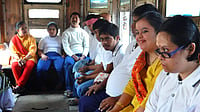 | IMAGO/Pacific Press Agency; Representative image : World Down Syndrome Day observation Children with Down Syndrome rides a Tram during World Down Syndrome Day observation in Kolkata on March 21, 2017. 
