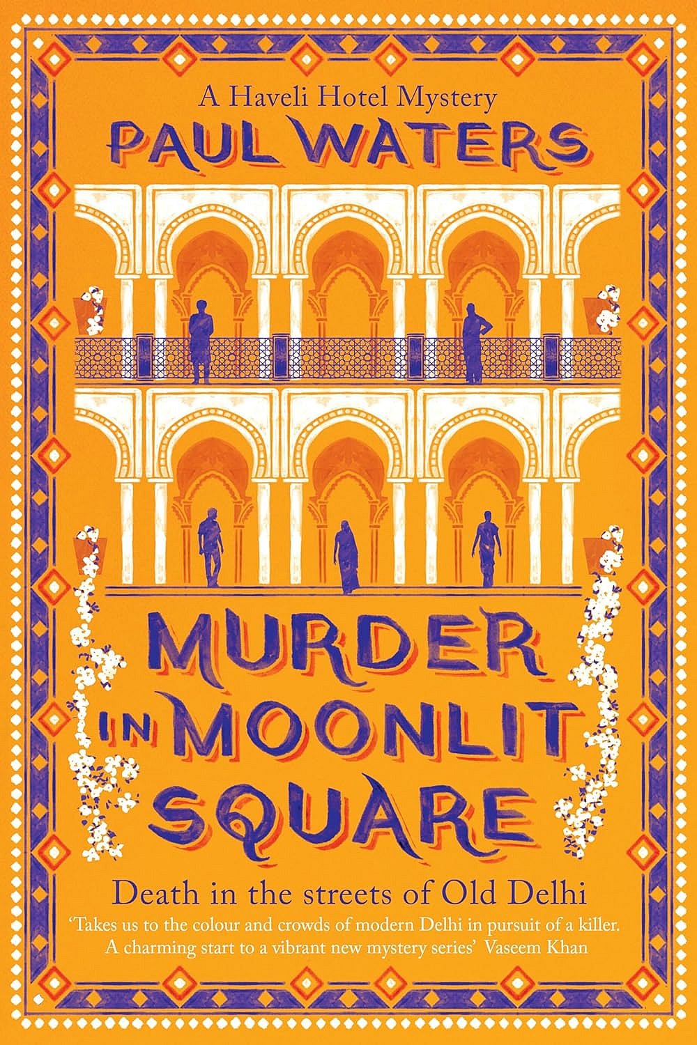 Book by Paul Waters, Amazon | : Cover of Murder in Moonlit Square 