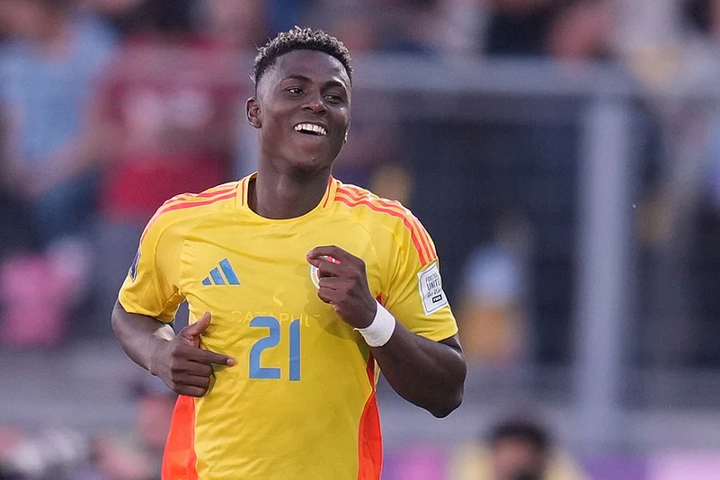 FIFA U-20 World Cup Chile 2025 Colombia vs South Africa match photos: Neyser Villareal