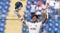 PTI/Shahbaz Khan : Yashasvi Jaiswal’s masterful knock in Delhi demonstrated his evolving maturity and ability to blend patience with aggression, helping India build a solid platform against West Indies.