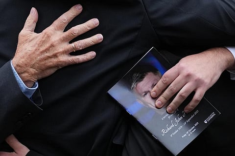 Britain Boxing Hatton Funeral