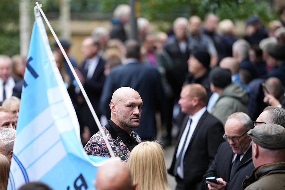 Boxer Ricky Hatton Funeral