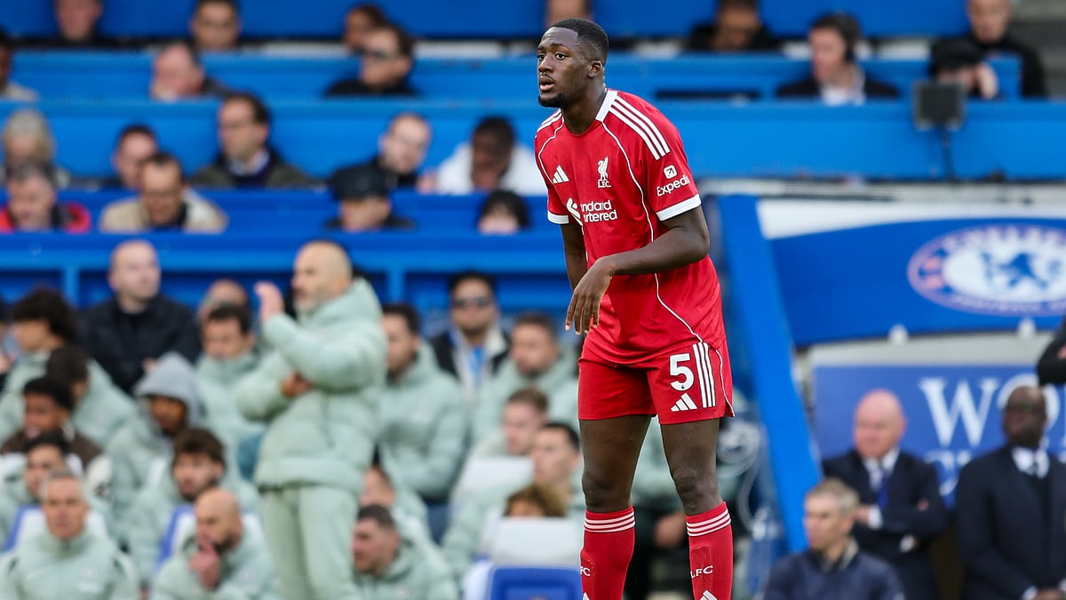 Ibrahima Konate limped out of Liverpool's most recent game