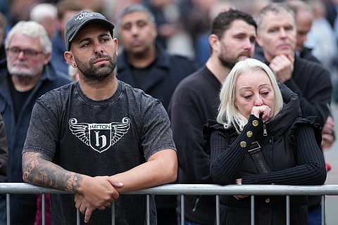 Boxer Ricky Hatton Funeral