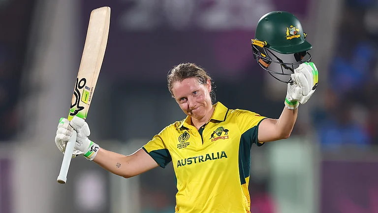 Australia's Alyssa Healy during the 2025 Women's ODI World Cup - File Photo